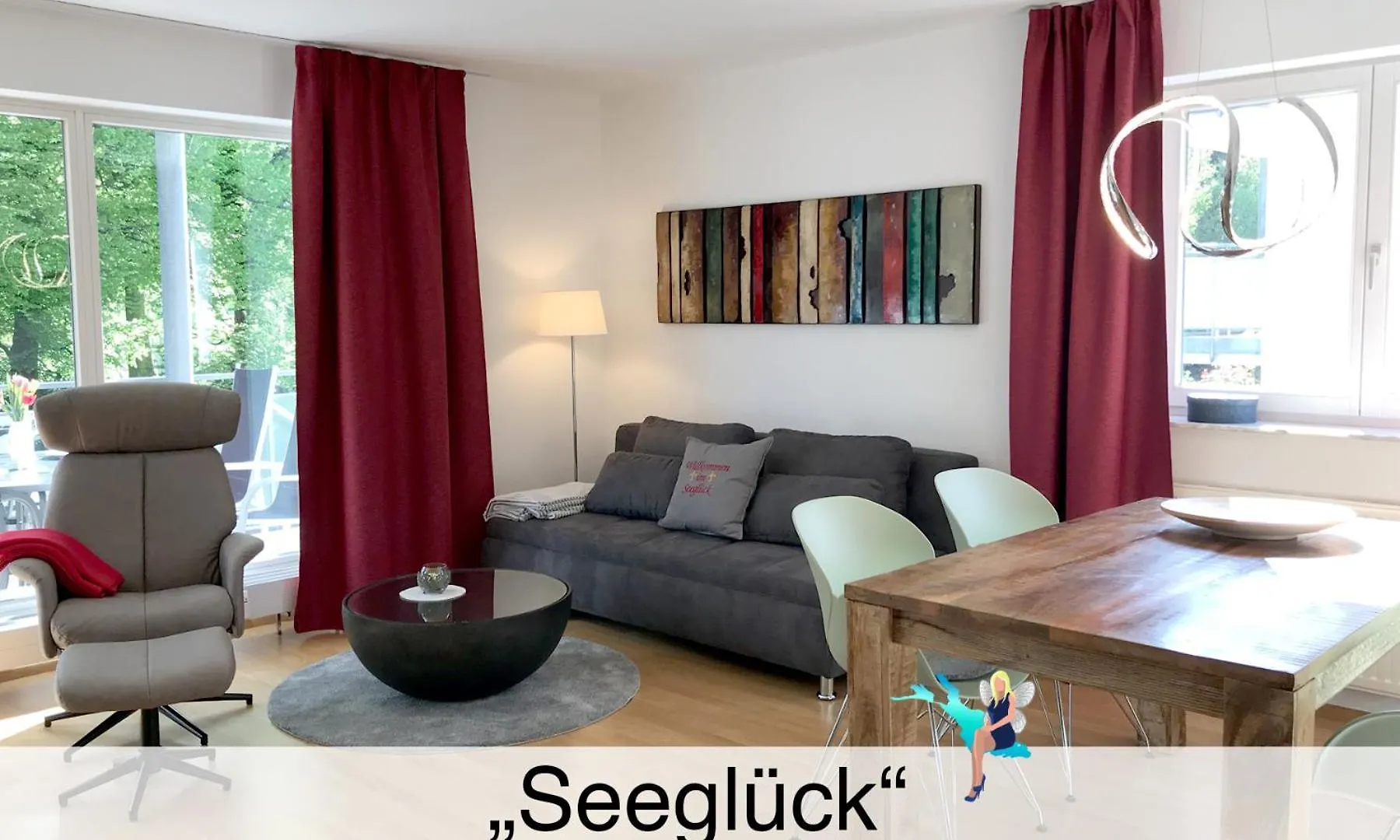 Apartment Ferienwohnung Seeglueck- Hochwertige Wohnung Im Villenviertel Mit Suedbalkon Lindau